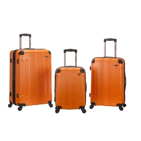 Rockland Luggage Set - Orange 3 Pieces F190-ORANGE